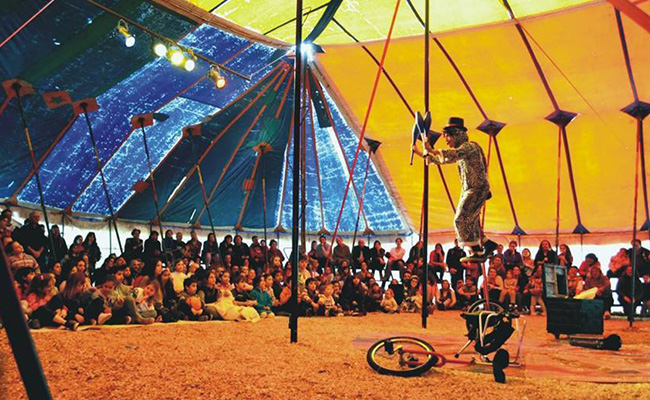 El Circo La Audacia se presentará el próximo domingo en Plaza España