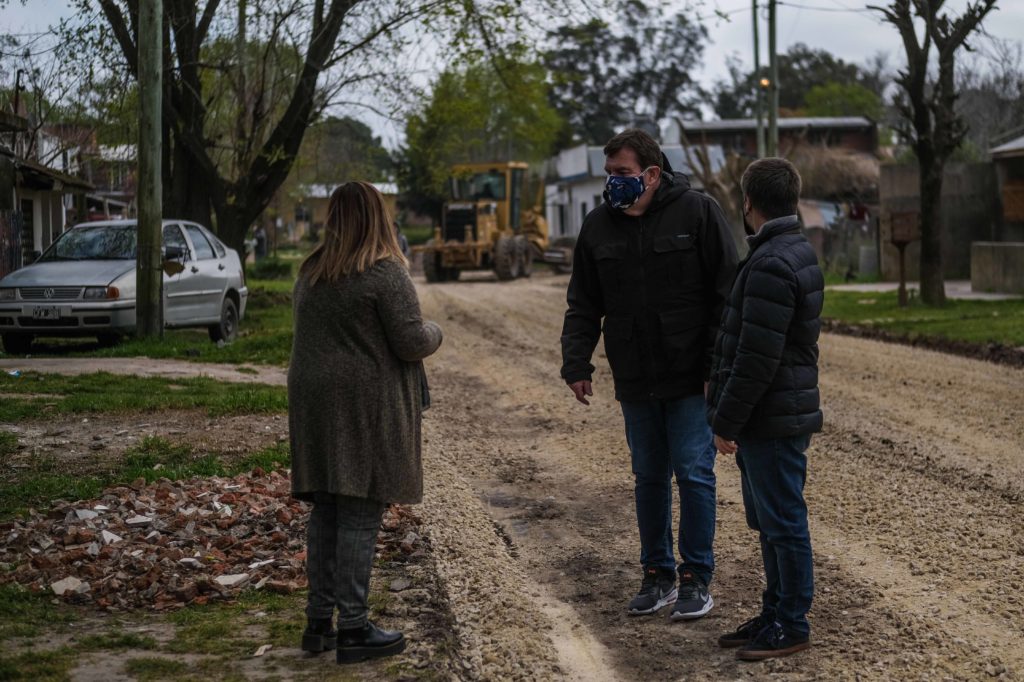 El Municipio engranzó más de tres mil metros de calles en barrio Parque Palermo