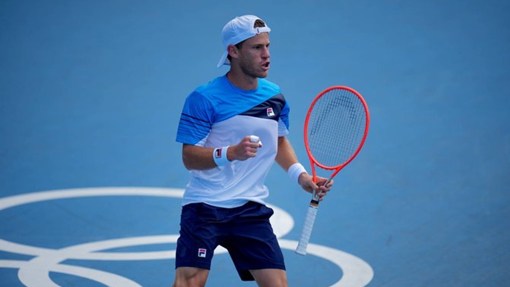 Schwartzman le ganó al checo Machac y accedió a los octavos de final