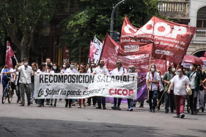 Tras el cierre de docentes y estatales, Cicop vuelve a reclamar paritarias salariales