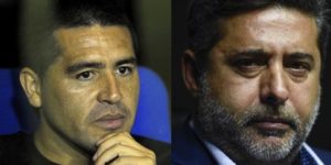 El incómodo cruce entre Juan Román Riquelme y Daniel Angelici en la Conmebol: “¿No me vas a saludar?”