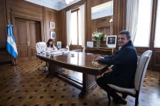 A dos días de asumir como superministro, Sergio Massa se reunió con Cristina Kirchner