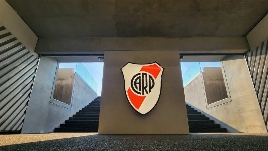 Los detalles del nuevo túnel del estadio de River: qué ven los jugadores antes de salir