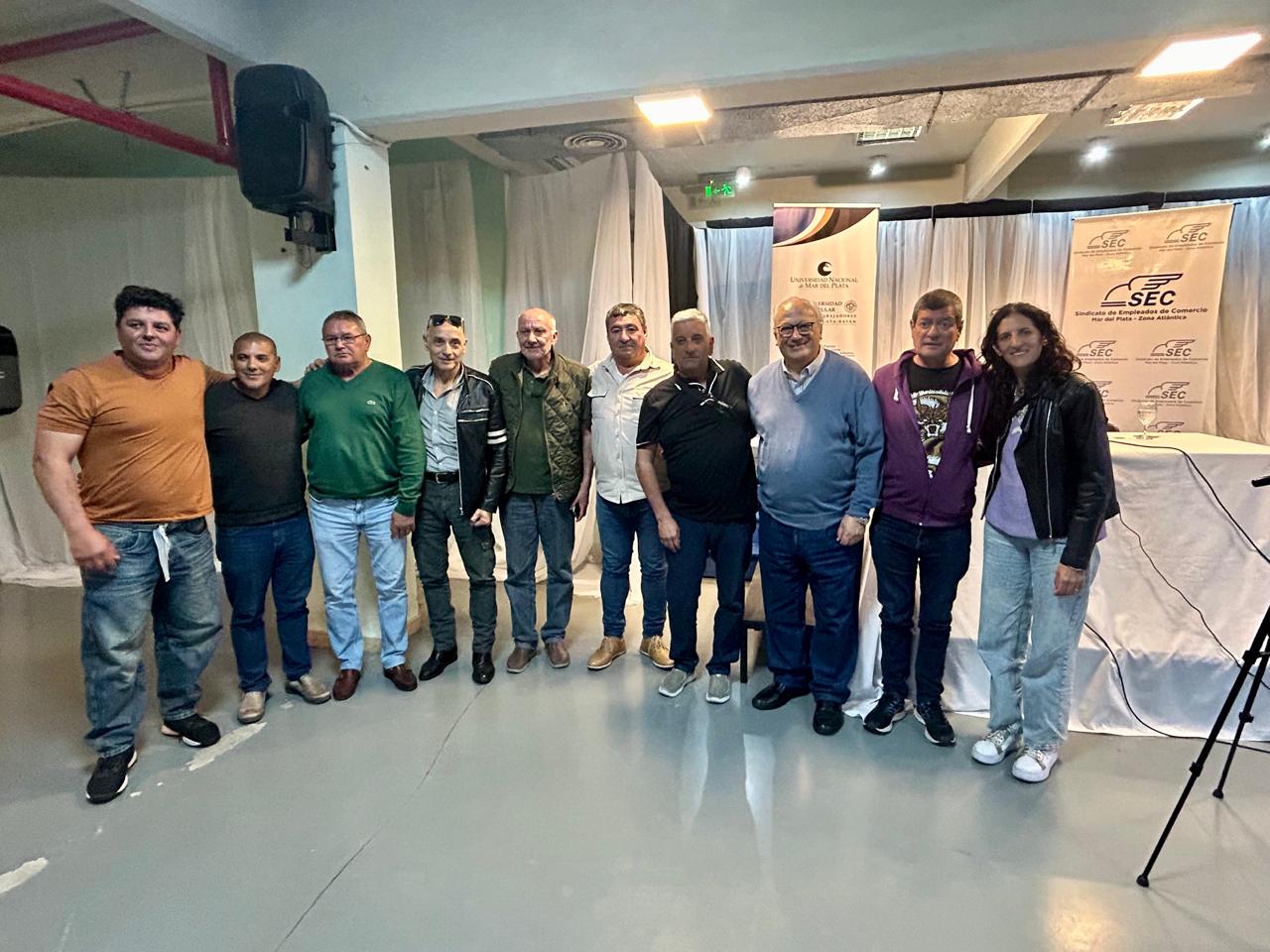 “Sin industria no hay nación”, afirmó Juan Speroni en encuentro sindical de la CGT Mar del Plata